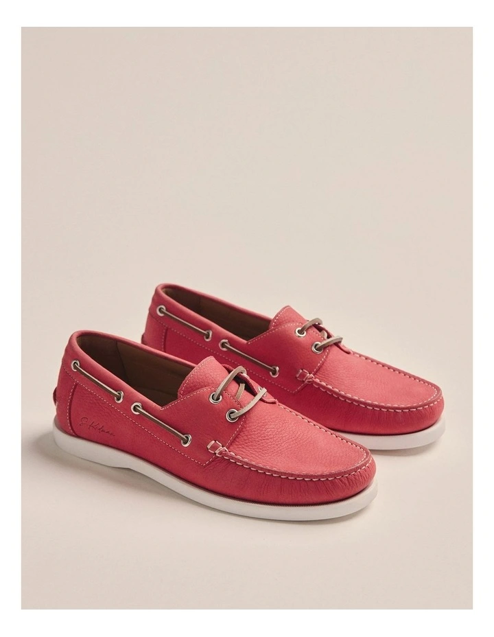Noosa Boat Shoe K0068 in Coral image 2