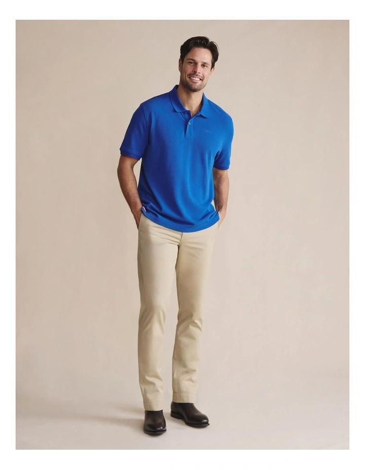 Patterson Short Sleeve Polo 1POM00020 in Blue image 4