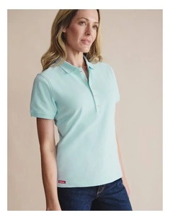 Parkes Short Sleeve Polo 1POW00022 in Blue