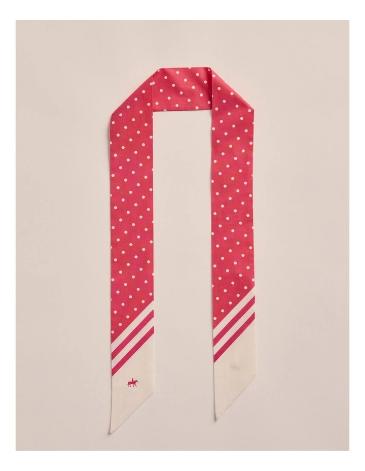 Pinnaroo Cotton Twilly Scarf in Pink 1ACU000267 image 1