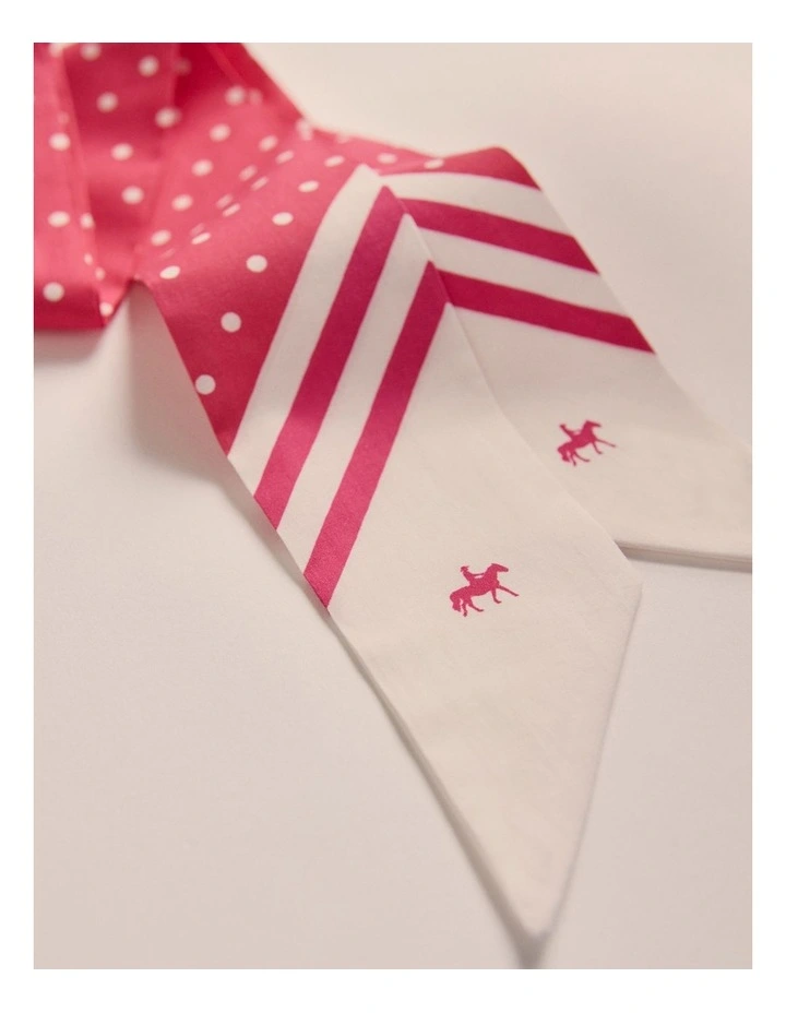 Pinnaroo Cotton Twilly Scarf in Pink 1ACU000267 image 2