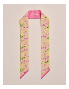 Pinnaroo Cotton Twilly Scarf in Yellow 1ACU000272