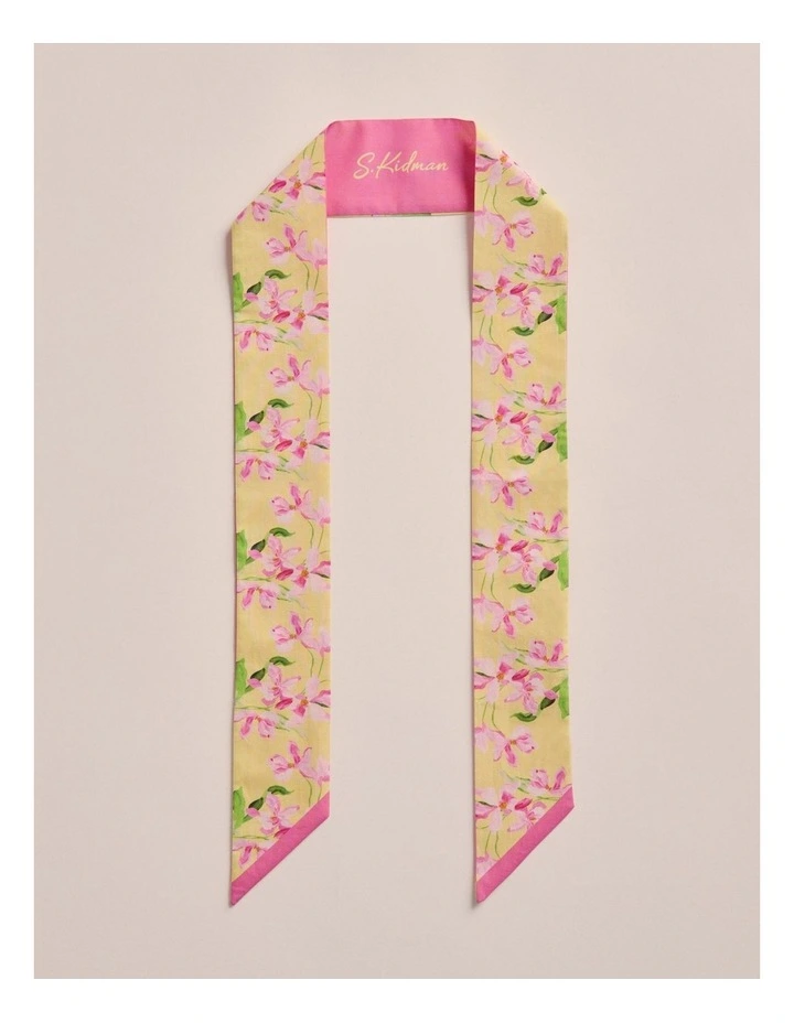 Pinnaroo Cotton Twilly Scarf in Yellow 1ACU000272 image 1
