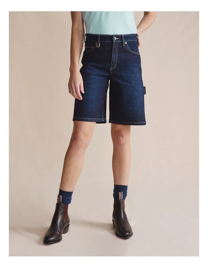 Eden Relaxed Short 1STW00140 in Blue image 1