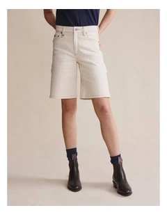 Eden Relaxed Short 1STW00140 in Cream