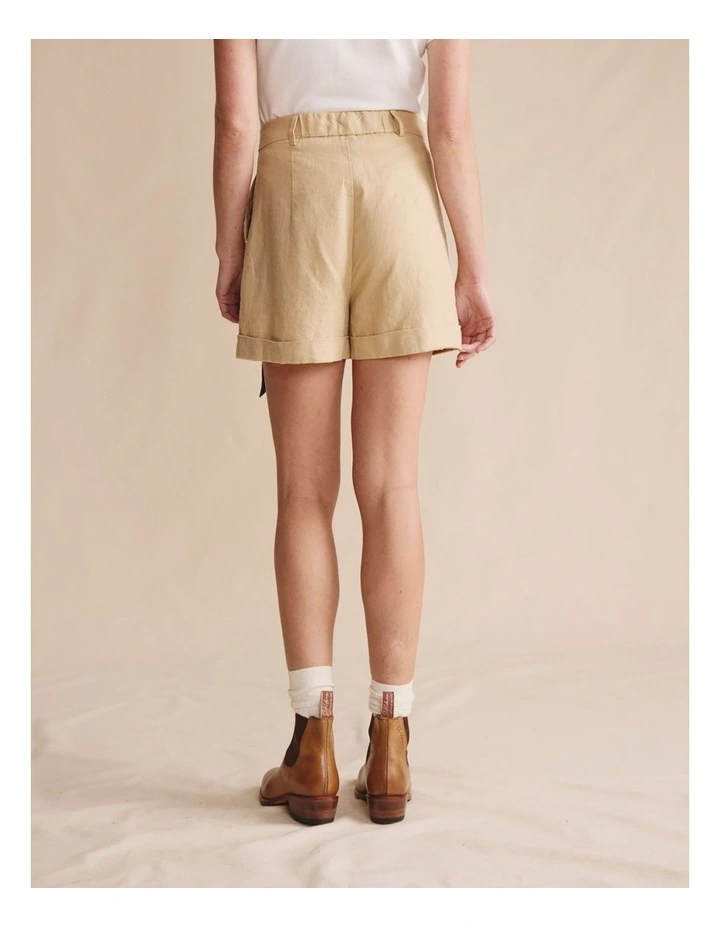 S.Kidman 1STW00108 LEURA LINEN SHORT image 2