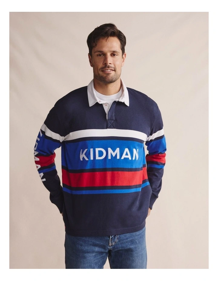 S.Kidman 1TOM00175 EDGEWORTH LOGO RUGBY TOP image 1