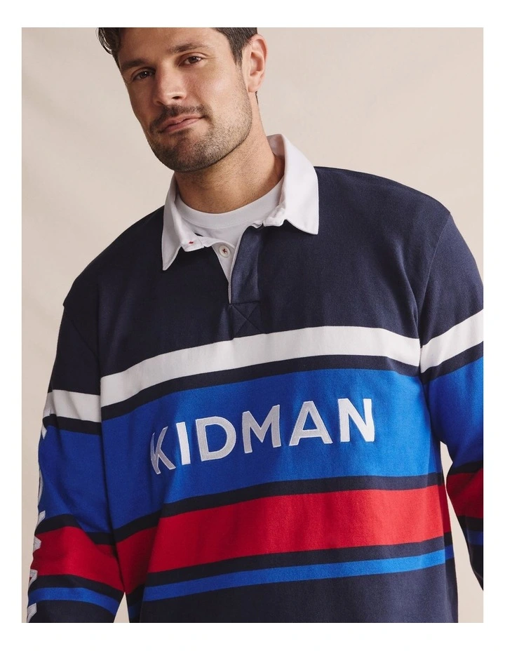 S.Kidman 1TOM00175 EDGEWORTH LOGO RUGBY TOP image 3