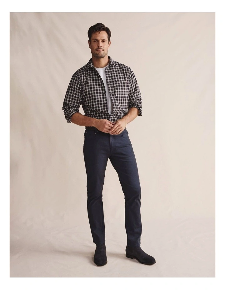 S.Kidman 1SHM00289 WILLOUGHBY CHECK SHIRT SLIM FI image 3