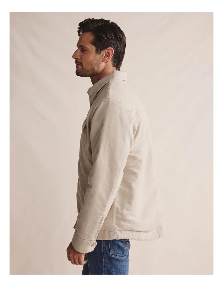 S.Kidman 1JKM00286 WILMOT SHIRT JACKET - Moleskin image 3