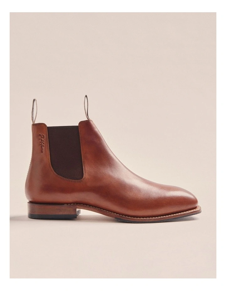 Rus Sidney Goodyear Welt Boots K0001 in Rust image 2