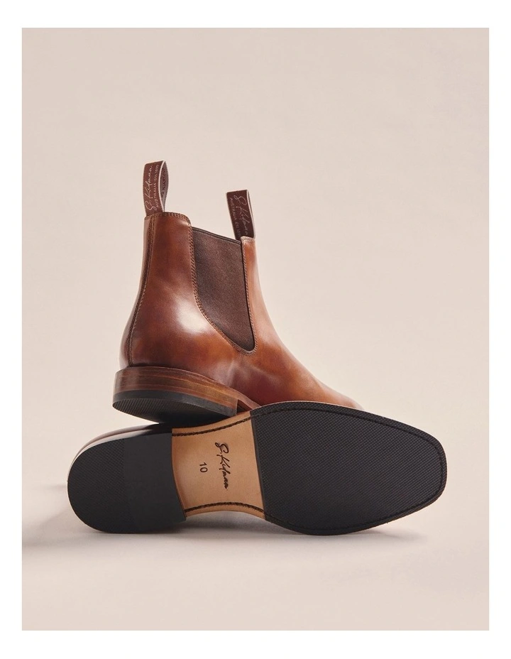 Rus Sidney Goodyear Welt Boots K0001 in Rust image 3