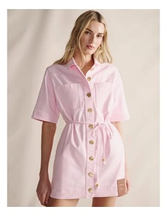S.Kidman 1DRW00345 SHAYNA DENIM SHIRT DRESS