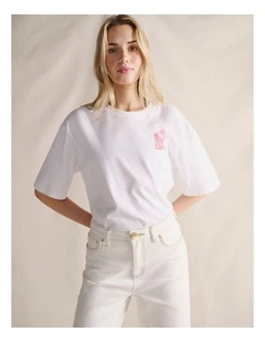 S.Kidman 1TSW00348 SHAYNA OVERSIZED PRINTED T-SHIRT