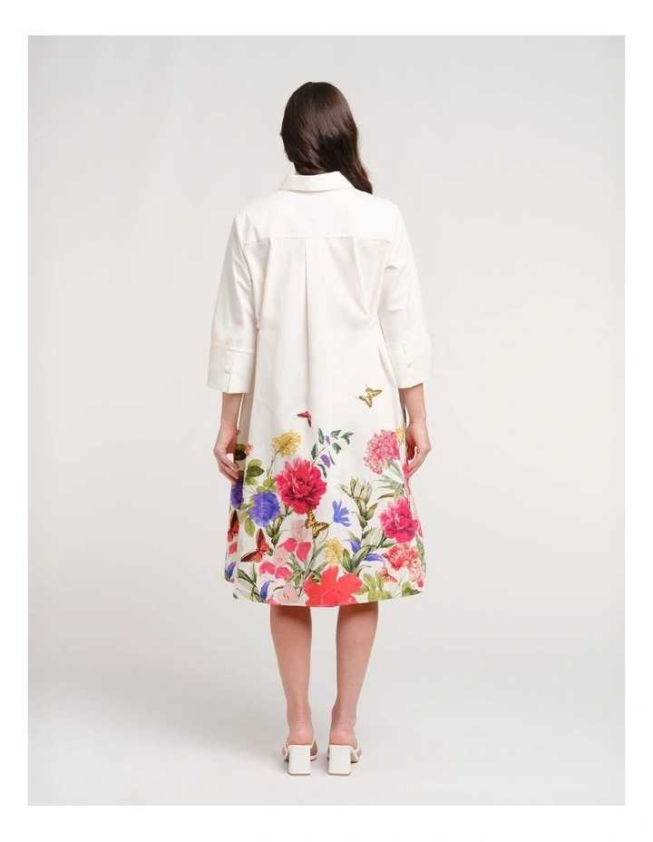 Mulga Camellia A-Line Dress image 2