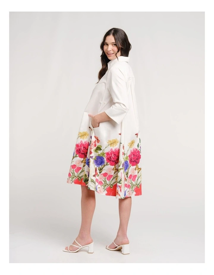 Mulga Camellia A-Line Dress image 4
