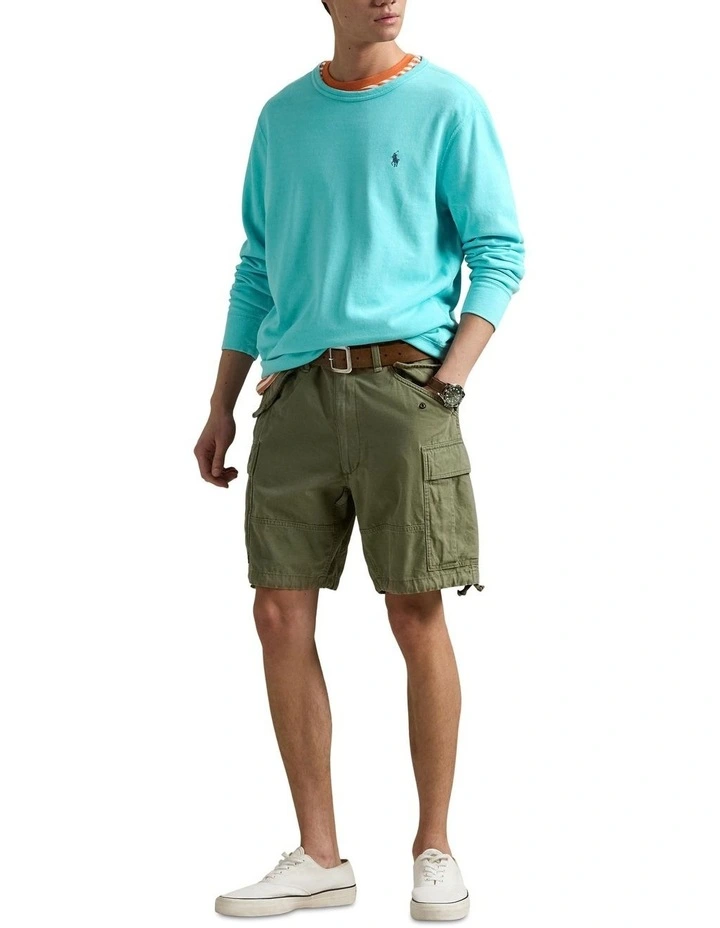 Spa Terry Sweatshirt in Blue image 3