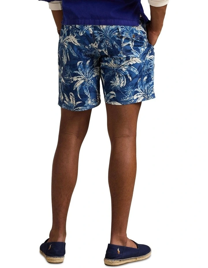 Palm Island Swim Trunk 7.25-Inch in Blue image 2
