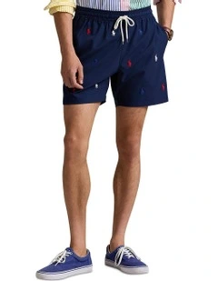 Traveler Classic Swim Trunk 5.75-Inch in Blue