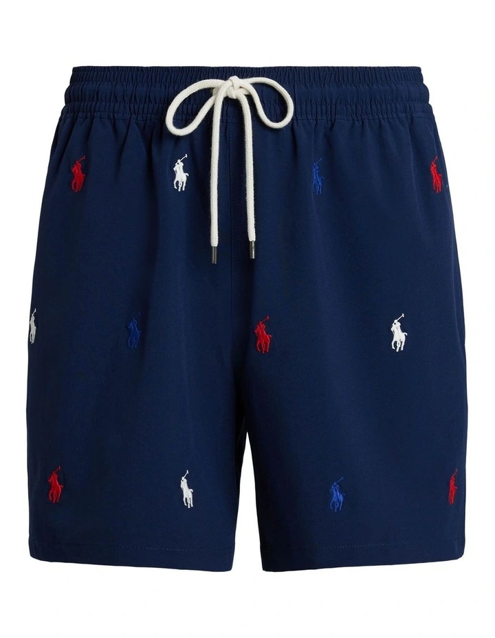 Traveler Classic Swim Trunk 5.75-Inch in Blue image 4
