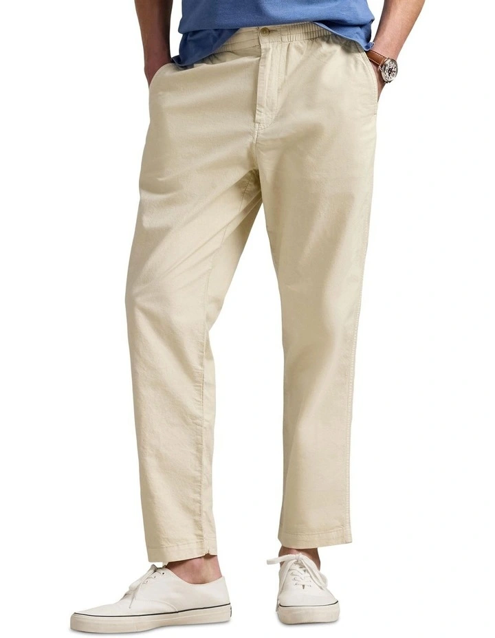 Polo Prepster Classic Mineral-Dyed Pant in Beige image 1