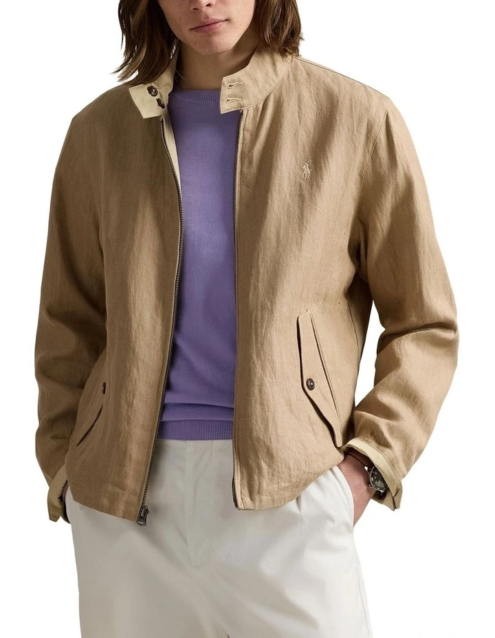 The Bedford Reversible Jacket in Beige image 1