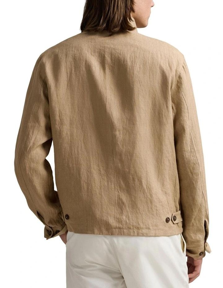 The Bedford Reversible Jacket in Beige image 2