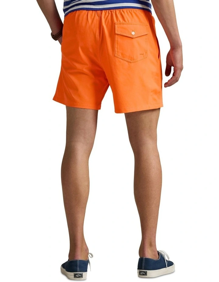 Traveler Polo Bear Swim Trunk 5.75-Inch in Orange image 2