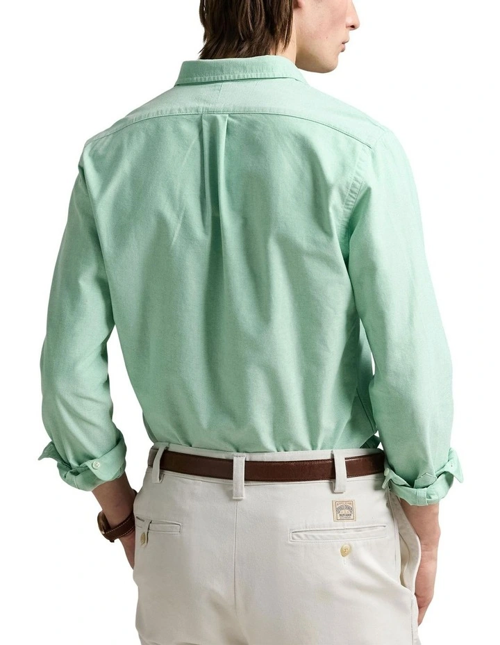 The Iconic Oxford Shirt in Green image 2