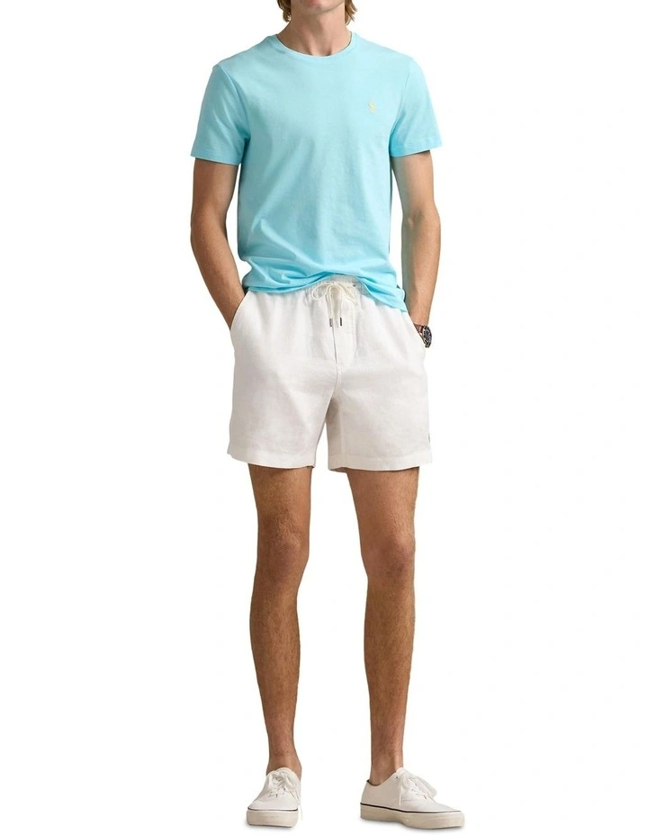 Custom Slim Fit Jersey Crewneck T-Shirt in Blue image 3