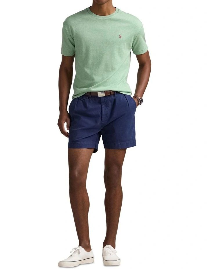 Custom Slim Fit Soft Cotton T-Shirt in Green image 3