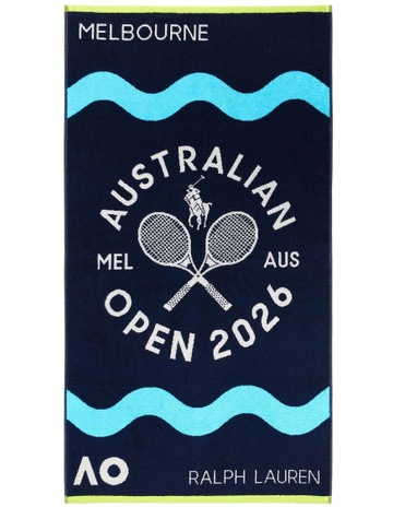 Polo Ralph Lauren Australian Open Gym Towel in Blue | MYER