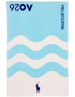 Australian Open Tea Towel in Blue