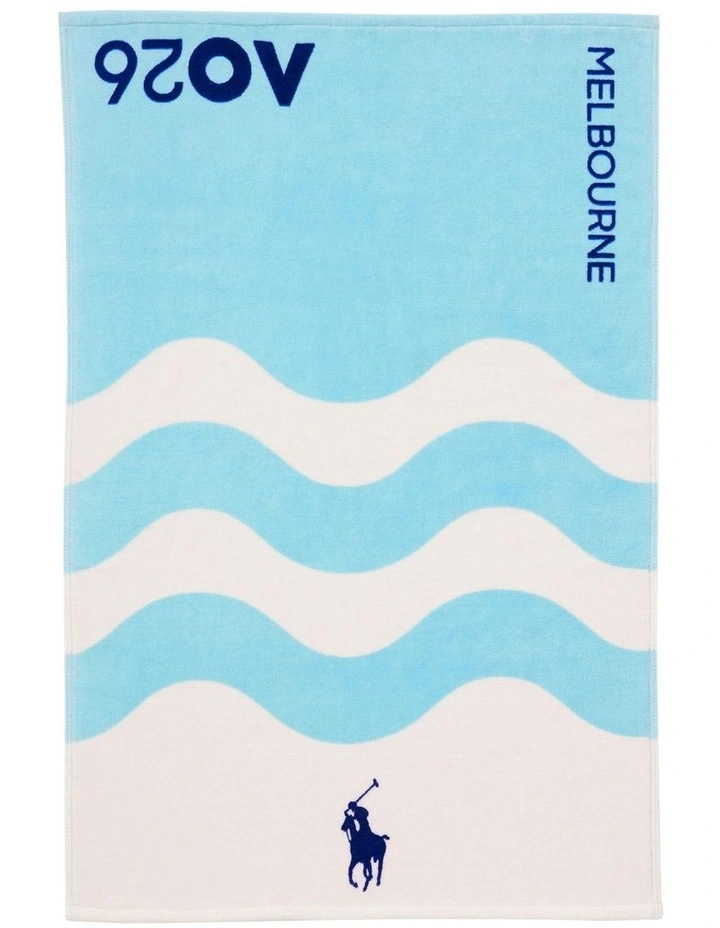 Australian Open Tea Towel in Blue image 1