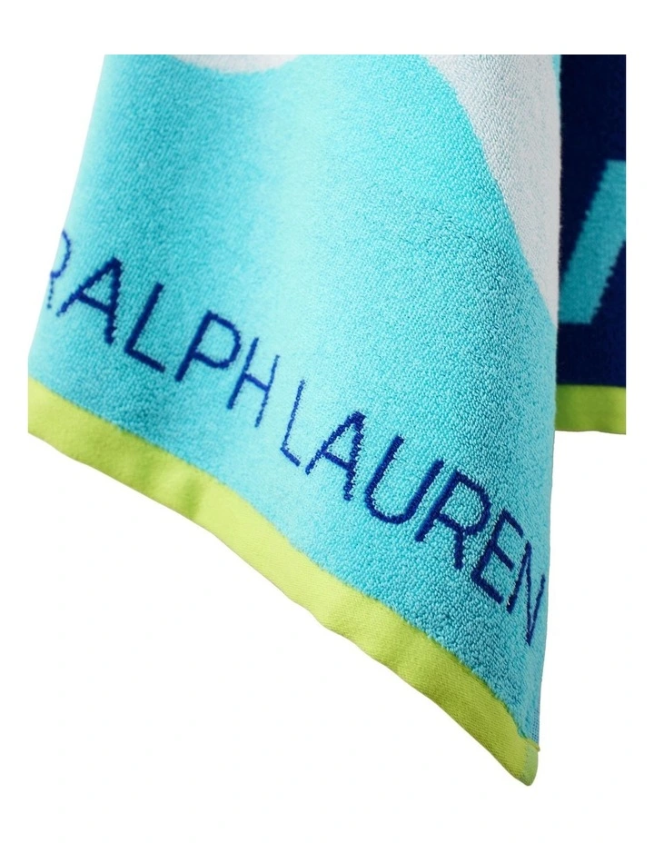 Australian Open Hand Towel in Blue image 2
