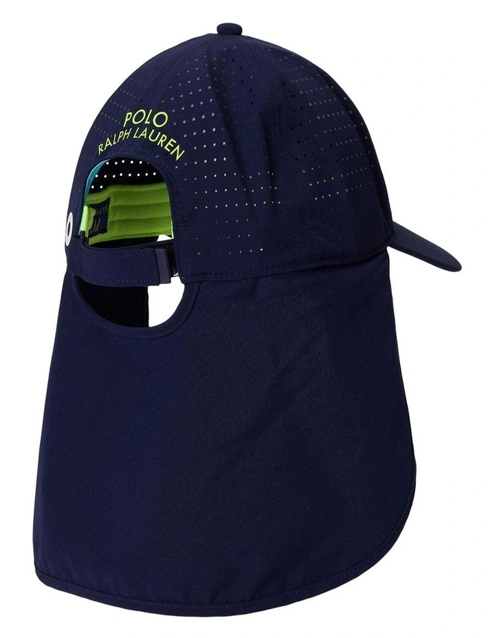 Australian Open Ball Person Sun Hat in Blue image 2