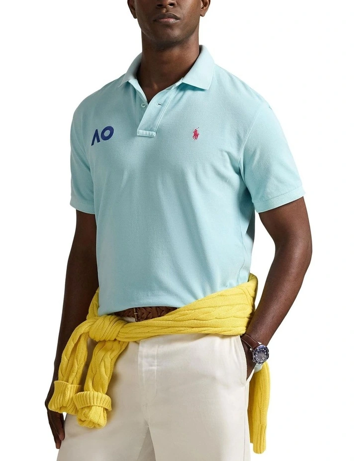 Australian Open Original Fit Polo Shirt in Green image 1