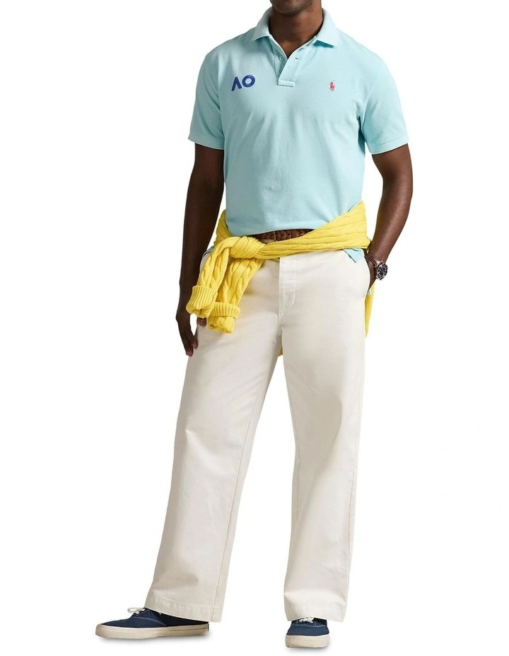 Australian Open Original Fit Polo Shirt in Green image 3