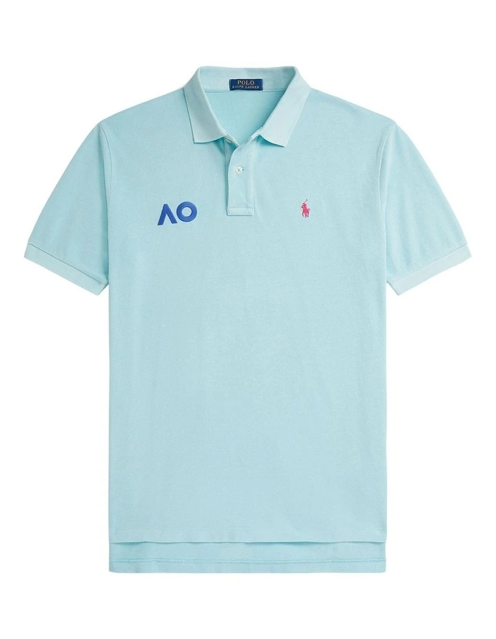 Australian Open Original Fit Polo Shirt in Green image 4