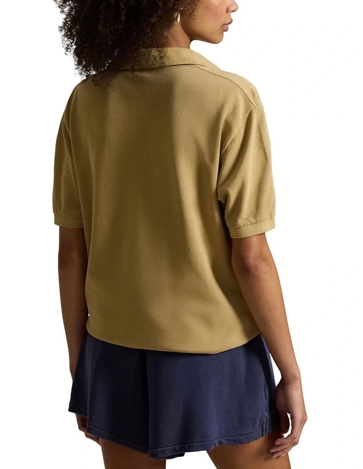 Australian Open Original Fit Polo Shirt in Beige image 2