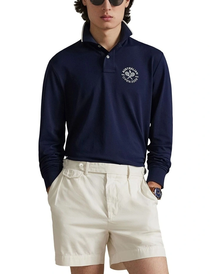 Australian Open Performance Polo Shirt in Blue image 1
