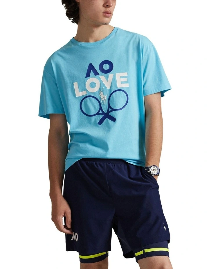 Australian Open Love T-shirt in Blue image 1