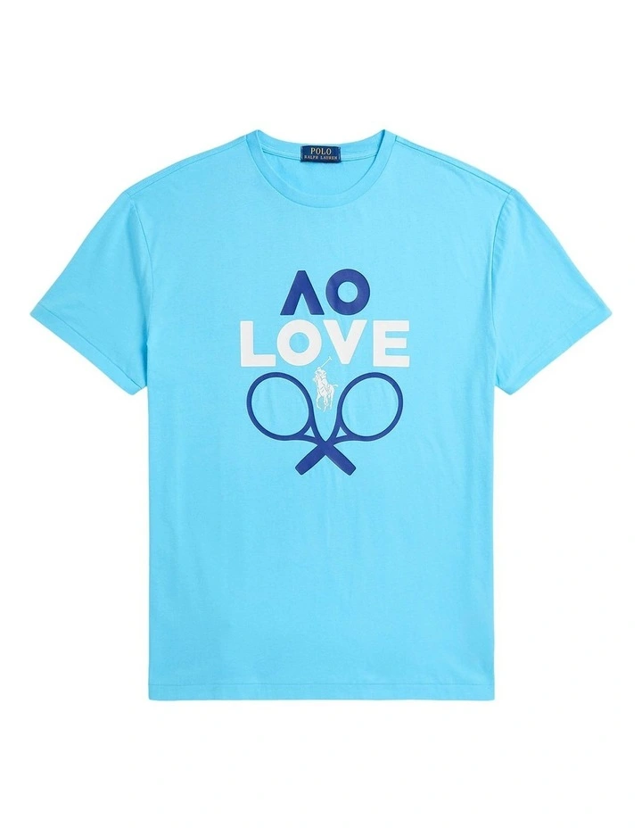 Australian Open Love T-shirt in Blue image 4