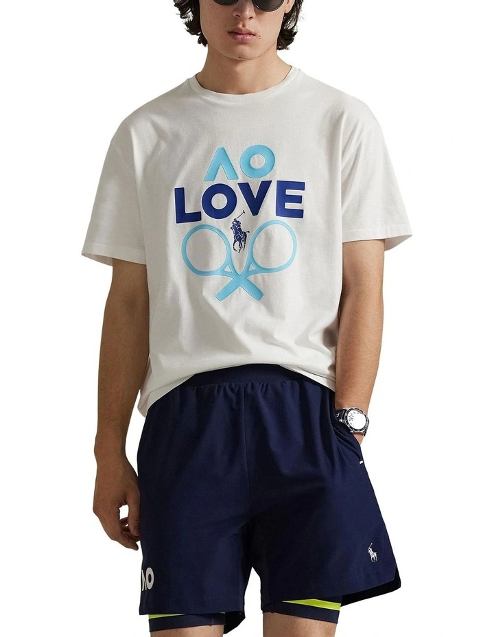 Australian Open Love T-shirt in White image 1