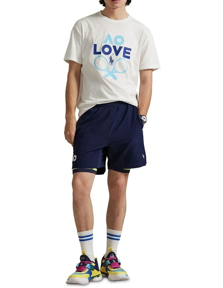Australian Open Love T-shirt in White image 3