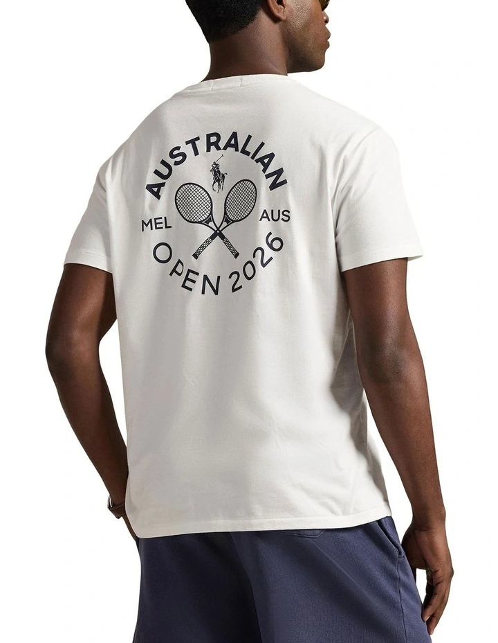 Australian Open Jersey Graphic T-shirt in White image 2