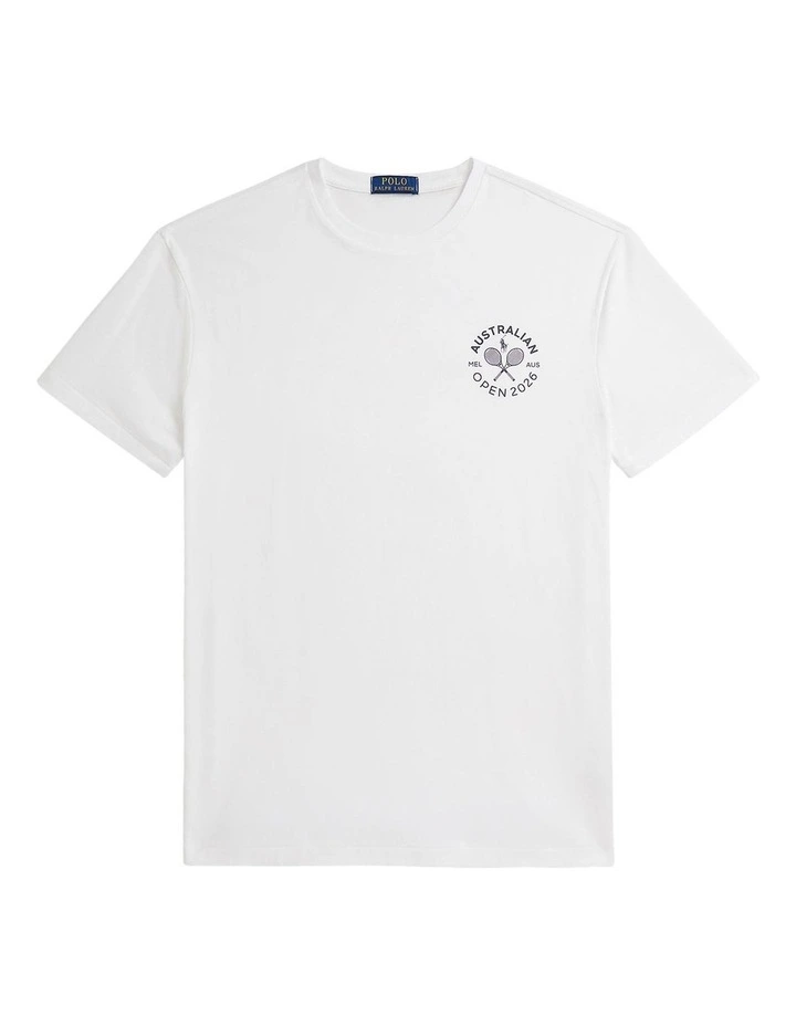 Australian Open Jersey Graphic T-shirt in White image 4