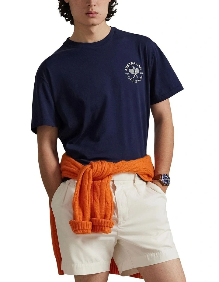 Australian Open Jersey Graphic T-shirt in Blue image 1