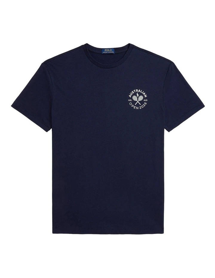 Australian Open Jersey Graphic T-shirt in Blue image 4