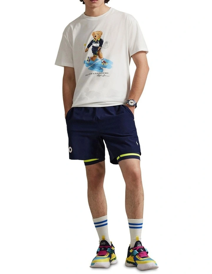 Australian Open Polo Bear T-shirt in White image 3
